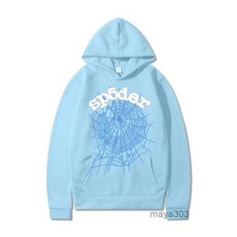 Hoodies pour hommes Sweatshirts Sky Blue Hoodie Hommes Femmes 1 Hip Hop Young Thug World Wide 555555 Priving Pullover Hoody Light 9k0a