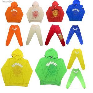 Sweats à capuche pour hommes Sweatshirts Sp5der Young Thug Angel Woman Mode 555555 Lettres Casual Spider Web Sweat à capuche Puff Print Pulls UYF0