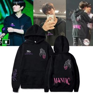 Sweats à capuche pour hommes Sweats Stray Kids Maniac Hoodies Skz World Tour Sweats à capuche Kpop Sweats à capuche pour hommes Femmes Y2K Sudaderas Vêtements 230323