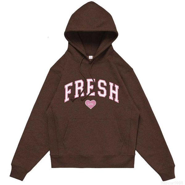 Sweats à capuche pour hommes Sweatshirts Sturniolo Triplets Varsity Fresh Love Merch Print Hommes Femmes Automne Hiver Mode Casual Streetwear Vêtements 231204