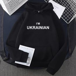 Sweats à capuche pour hommes Sweat-shirt ukrainien Femmes Hommes Ukraine Power Pull à capuche patriotique Polaire Vêtements d'hiver Sweat à capuche surdimensionné 230802