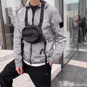 Sudaderas con capucha para hombre Sudaderas EE. UU. Chaquetas de marca de moda para hombre Camisas casuales clásicas de piedra cómodas de alta calidad importadas de nylon Botón OEM sección delgada viajar aventajar