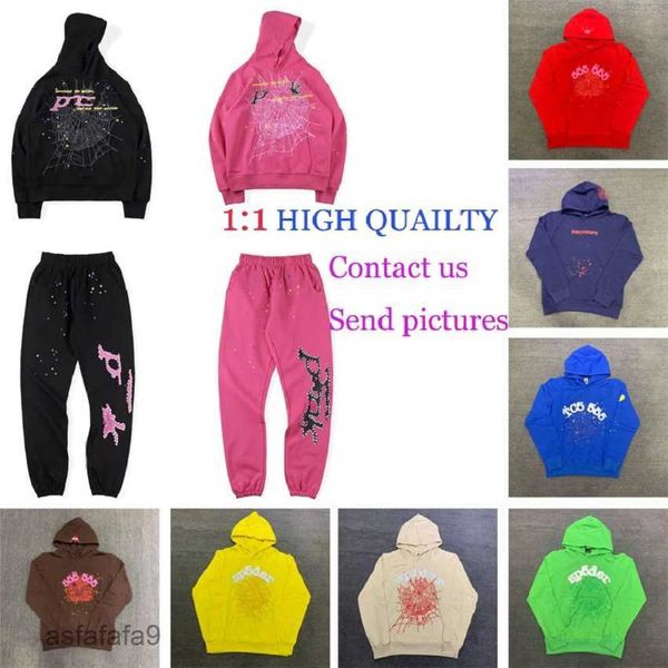 Sweats à capuche pour hommes Sweatshirts Varie Couleur Sp5der Sweat à capuche Hommes Femmes Hip Hop Young Thug 55555 Imprimer Pull à capuche avec fermeture à glissière Taille S-5XL 314t 2UJS