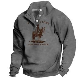 Sweats à capuche pour hommes Sweatshirts Vintage Sweat à capuche 3D Imprimer Vêtements Casual Sweat-shirt pour hommes surdimensionnés de haute qualité à manches longues 4XL 231021