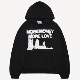 Sweats à capuche pour hommes Sweats Vintage Impression Pulls Survêtement à capuche Y2k Streetwear zip Hoodie Goth Grunge Krorean Fashion Kpop Tops 230710