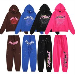 Sweats à capuche pour hommes Sweatshirts Sweats à capuche pour femmes Sp5der 555 Streetwear Spider Web Pattern Sweat à capuche Couple Survêtement Designer Meilleure qualité pour homme Toptrouserseu