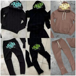 Heren Hoodies Sweatshirts vrouwen streetwear casual hoodie synaworld oversized tweedelig set sweatshirt tracksuit Syna World Men kleding