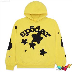 Sweats à capuche pour hommes Sweatshirts Jaune Jeune Thug Sp5der Hommes Femmes 1 Hip Hop Star Spider 555555 Pulls du monde entier YBJ1 M3RX