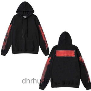 Heren Hoodies Trend Sweatshirts Ins Paris Designer Hooded Black Women Style Stylist Alphabet Rainbow Print Hoodie Street Luxe jas Maat S M L XL XXL XXXL E20N