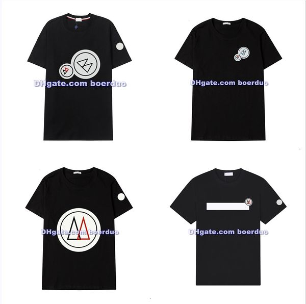 Hommes t-shirts designer tees couple t-shirt broderie noire imprimé rond top trente short plus taille de nouveaux produits en été lâche et confortable streetwear