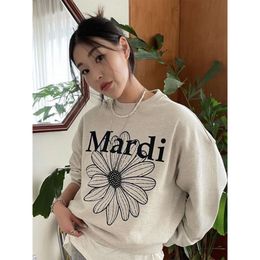 Heren hoodies Twintig stijlen sweatshirts Korea Daisy katoenen trui met ronde hals in de vroege herfst Veelzijdige slanke teckelhondprint Paar dezelfde trui