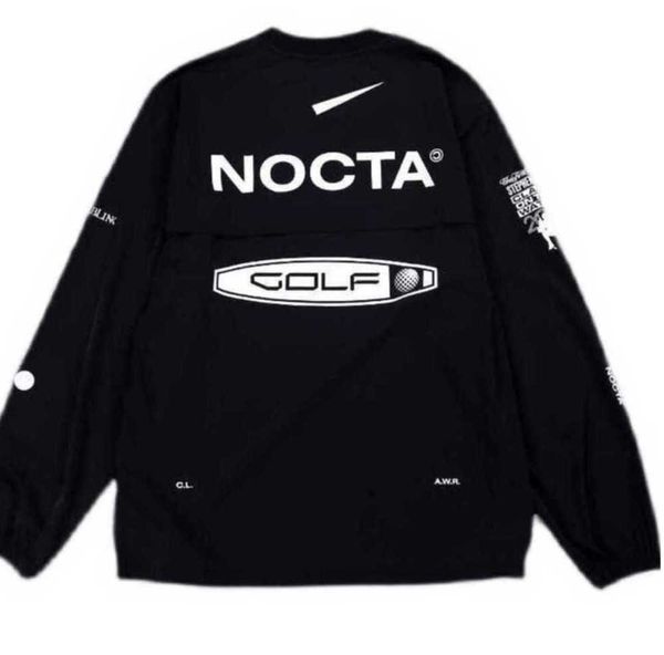 Sudaderas con capucha para hombre versión estadounidense nocta Golf co marca dibujar transpirable de secado rápido Camiseta deportiva de ocio ropa suelta para correr