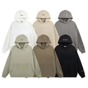 heren hoodies vrouwen man designer hoodie mannen sweatshirts lange mouw zweet shirt FOG dubbele lijn effen kleur plaat mannen trui oversized hoodie designer sweatshirt