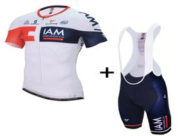 Maillot de cyclisme de l'équipe IAM GOLD pour hommes, vêtements de vélo de route, 2022, D113435373