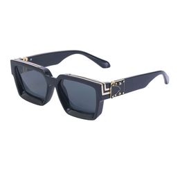 Ins-zonnebrillen voor heren MIU Designer-zonnebrillen voor dames Optionele topkwaliteit gepolariseerde UV400-beschermingslenzen met doos Zonnebrillen Designer-zonnebrillen 444