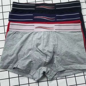 Heren intieme ondergoed comfortabele en ademende jongens onderbroek met gestreept patroon Verschillende kleurstijlen alledaagse slijtage