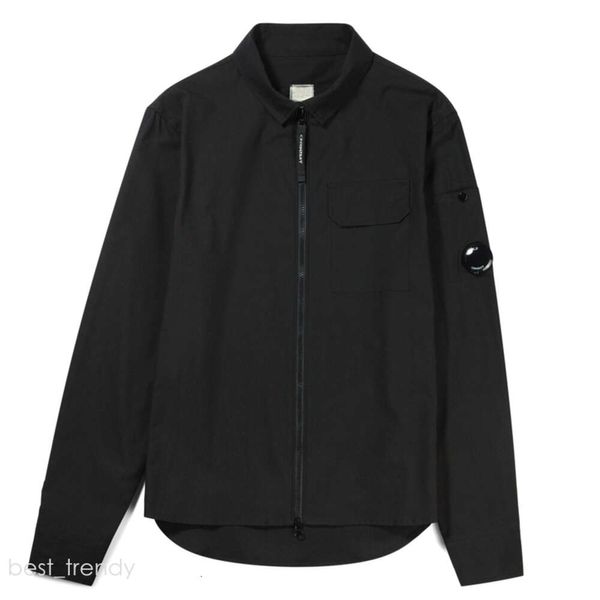 Chaqueta para hombre Abrigo Una lente Solapa Camisa Chaquetas Prenda teñida Utilidad Sobrecamisa Hombres al aire libre Cardigan Prendas de abrigo Vestir Cp Companies XXL 547