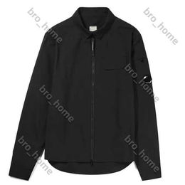 Veste pour hommes CP Companys Veste Manteau One Lens Chemise à revers Vestes Vêtement teint utilitaire Surchemise en plein air Hommes Cardigan Vêtements d'extérieur Vêtements XXL UY9C