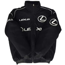 Veste de créateur pour homme, veste de course F1, veste décontractée entièrement brodée, tailles européennes et américaines f3