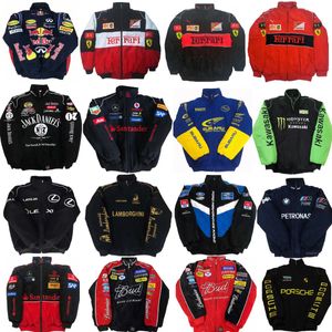 chaqueta para hombre chaqueta de diseñador chaqueta de carreras F1 chaqueta casual bordada completa tallas europeas y americanas