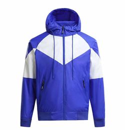 Chaqueta para hombre con capucha Street Sport New Coat Sudadera con capucha Sports Windbreaker Chaquetas Hombres Ropa L-4XL