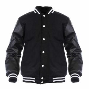 Mens Jacket Men Women Vintage Borduurbrief Patchwork College Coats Hip Hop Baseball Letterman Jacket