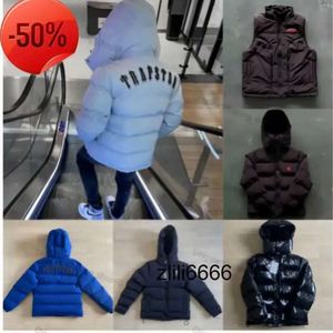 Veste pour hommes Trapstar hiver Puffer Designer Down Vestes coupe-vent imperméable femmes manteau pardessus classique design de mode épais chaud à capuche 6s