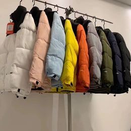 Veste pour hommes Femmes Down Hooded Warma Men Down Jacket Lettre parka Coat Windbreaker mode hiver pour les couples mâles Tops Outwear multiple couleur