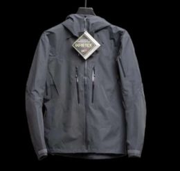 Herenjacks 2022 Boog drieklagige outdoor waterdichte jas voor mannen mannelijke casual wandeljas kleding9sf