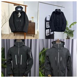 Men Jacket boog drie lagen outdoor ritsjacks waterdichte warme jassen voor sportmannen dames sv/lt gore-texpro mannelijke casual lichtgewicht wandelen