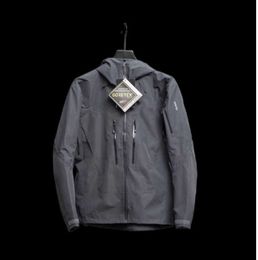 Mens Jackets 2023 ARC trois couches veste imperméable extérieure pour hommes GORE-TEXPRO SV mâle décontracté randonnée manteau vêtements respirant conception avancée 3325ess