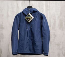 Jackets para hombres 2024 Arco tres chaqueta impermeable al aire libre para hombres Gore-TexPro SV Male Capel-Whking Coat Relling Diseño de marea 5V