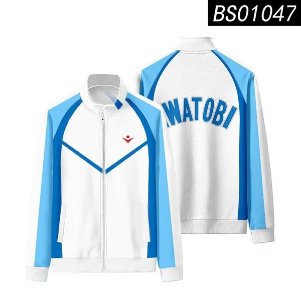 Vestes pour hommes Anime gratuit ! Rin Matsuoka Veste Cosplay Uniforme Scolaire Manteau 230804