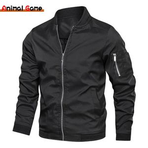 Chaquetas para hombre Otoño Moda Hombres Chaqueta Bomber Business Casual Streetwear Abrigos Masculinos Simple Windbreaker Abrigo de estilo británico 231201