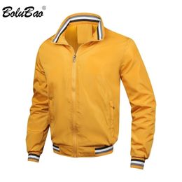 Vestes pour hommes Bolubao Fashion Streetwear Coats Casual Windbreaker Bomber Jacket Automne Men Cargo Outdoors Vêtements 220930