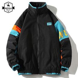 Hommes Vestes Bomber Veste Hommes Lettre Imprimé Survêtement Streetwear Varsity Plus La Taille Lâche Coupe-Vent Unisexe Manteaux Homme Vêtements 230731