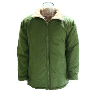 Chaquetas para hombre Chaqueta térmica reversible del ejército británico Excedente militar Problema gubernamental Guerra del Golfo Abrigo de entrenamiento al aire libre Cálido y ligero 221129