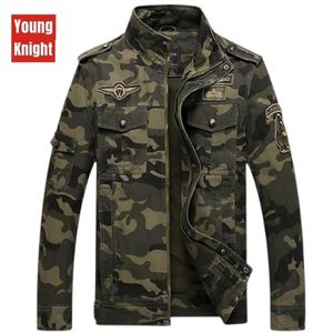 Herenjacks Camouflage jas Mens jas speciale strijdkrachten veld leger training kleding Europeaan en Amerikaanse jager werk katoen windbre 220930