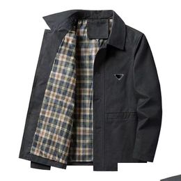 Vestes pour hommes Veste décontractée Prxx Manteaux de mode d'hiver Qualité S-XXL XXXL Drop Livraison Vêtements Vêtements Vêtements d'extérieur Dhw3M