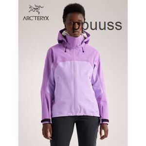 Vestes pour hommes Manteaux Designer Arcter Sweat à capuche Jakets BETA AR GORE-TEX PRO Imperméable Femme Storm Glow / Storm Purple WN-K3UM