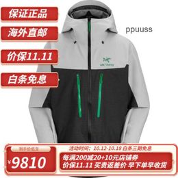 Vestes pour hommes Manteaux Designer Arcterys Sweat à capuche Jakets Veste pour homme Alpha Outdoor Veste de protection contre les intempéries extrêmes Résistant à l'eau et au vent Goretex B WN-5N0J