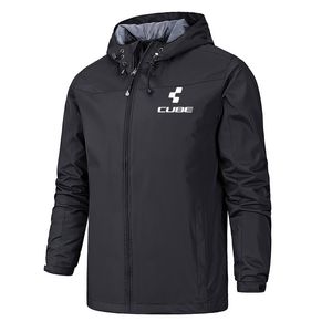 Hommes Vestes CUBE Hommes Imperméable À Capuche Manteaux Mâle En Plein Air Outwears Coupe-Vent Coupe-Vent Printemps Automne Veste Mode Vêtements Manteau 230804