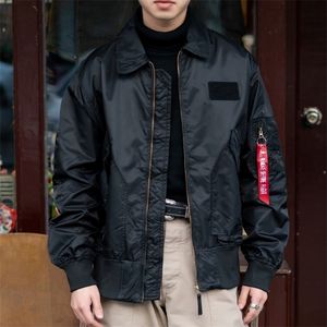 Heren jassen CWU45P man bommenwerper varsity motorfiets militair leger windjack waterdicht winddicht Letterman piloot vlucht streetwear zwart 220829