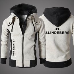 Heren Jassen J Lindeberg Golfkleding Outdoor Sweatshirt Casual mannelijke jas Fleece Hoodies Kwaliteit Sportwear Harajuku Out meter 221129