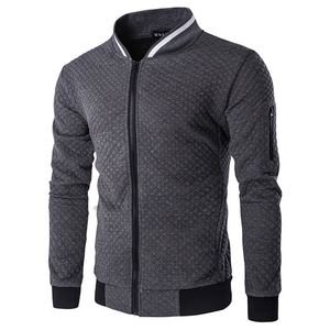 Vestes pour hommes KB haute qualité en peluche Zip col montant veste décontractée hommes rue coupe-vent manteau hommes décontracté vêtements extérieurs épais 220829