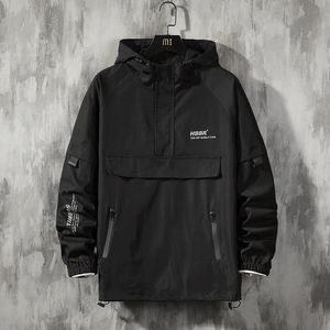Herenjacks Men Streetwear Jackets en Coats Hip Hop Harajuku Mens Wind Breaker Overcoat Mens Clothing 221207