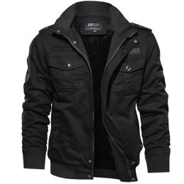 Heren Jassen Mannen Winter Cargo Dikkere Warme Beneden Balck Casual Jassen Mannelijke Multipocket 6XL Kleding 231212