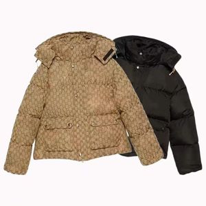 Jackets para hombres Mujeres Diseñador Down Jacket Bordado con capucha North Bordado Marca a prueba de viento Combina espesa