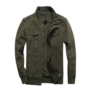 Hommes Vestes Militaire MA-1 Style Armée Mâle Marque Vêtements Bomber Jeans Plus La Taille M-6XL Streetwear Coton 211110