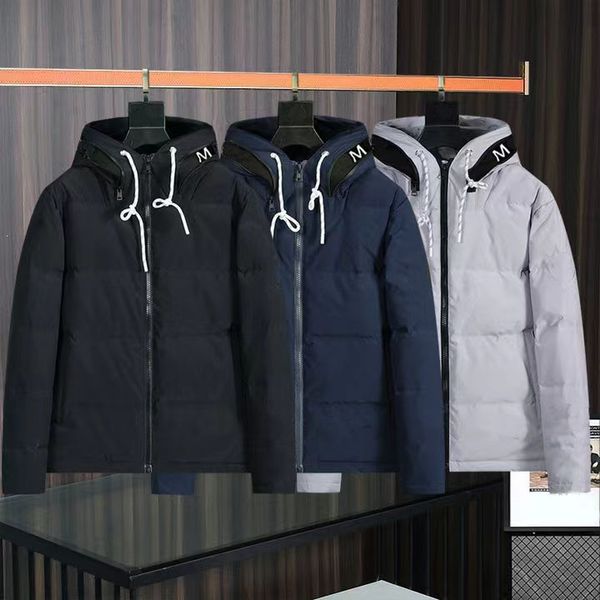 Chaquetas para hombre Clásico Hombres Moda Diseñador de lujo Marca Abajo Chaqueta Parkas Cremallera doble Lujos Francia Hombre Downs Abrigo Marca de moda Prendas de abrigo